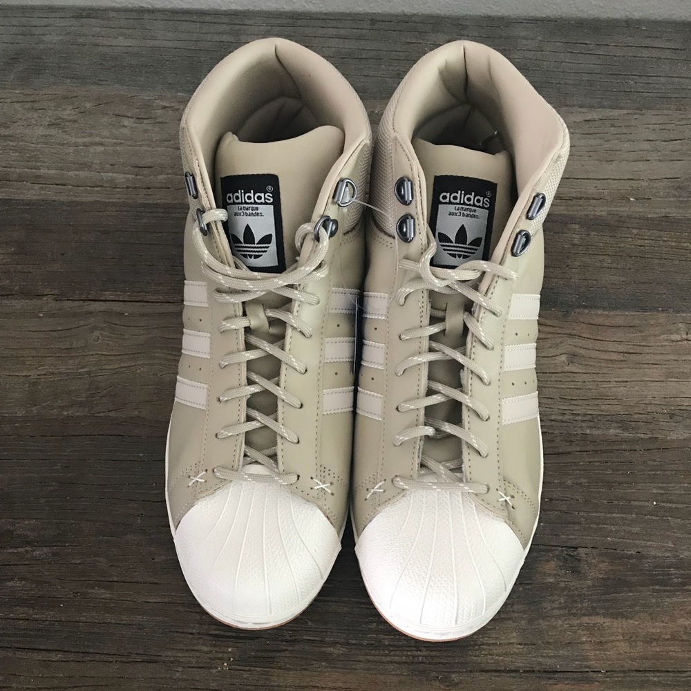 Adidas Ortholite La Marque Aux 3 Bandes Hightop - Picture 5 of 8